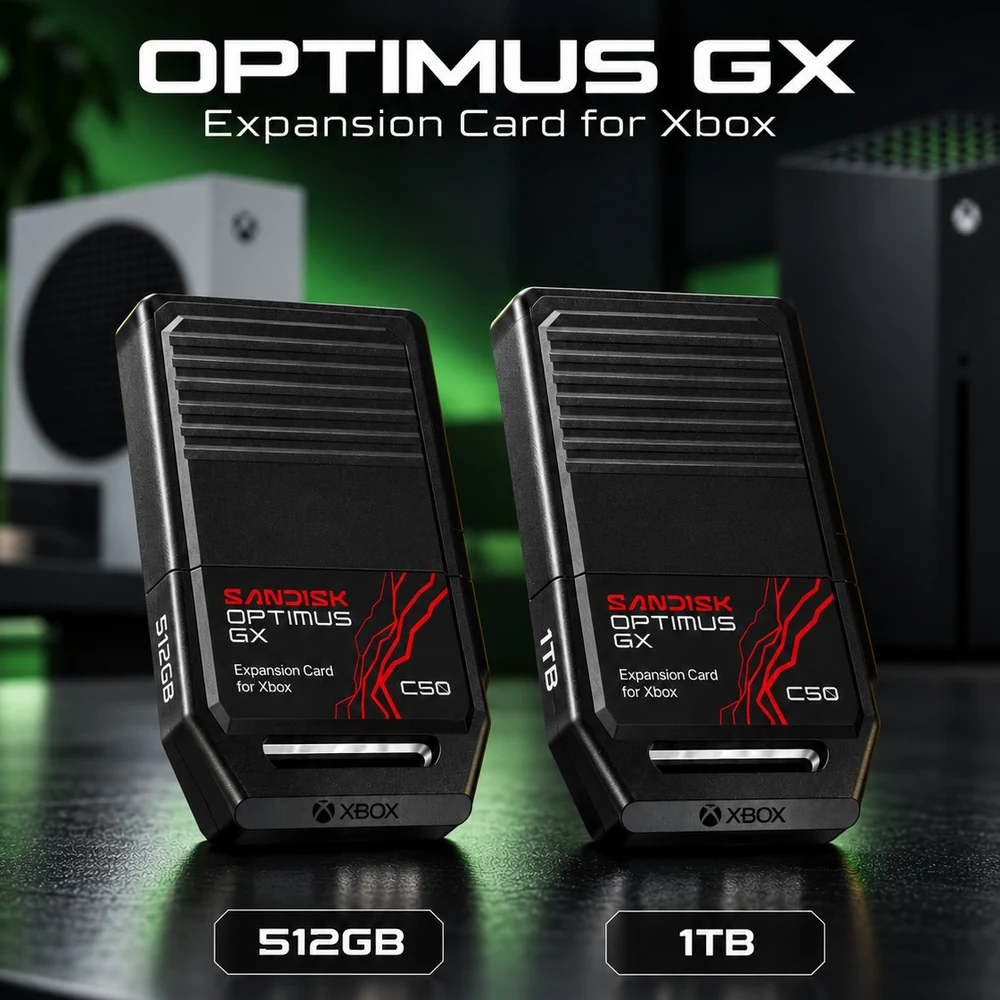 כרטיס הרחבה SanDisk Optimus GX C50 — 512GB