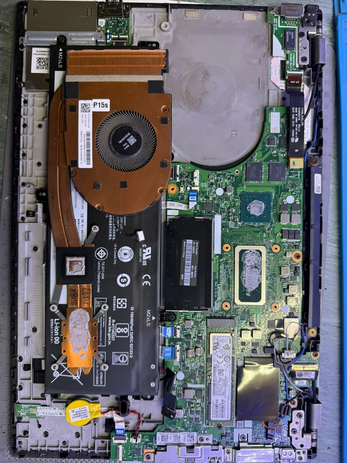 Démontage du portable